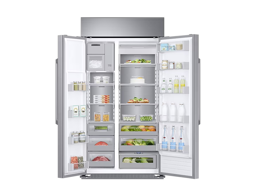 삼성 클래딩 TBI 일반형 빌트인 냉장고 양문형 BRS685030SR 인버터 10년 무상 보증